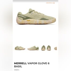 Merrell Vapor Glove 6 Trail Sneakers Size 11 New No Box.